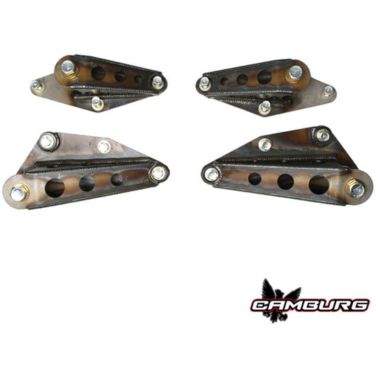 Camburg Engineering CAM-020042 Upper & Lower Link Mount Kit, Weld-On, Universal Fit