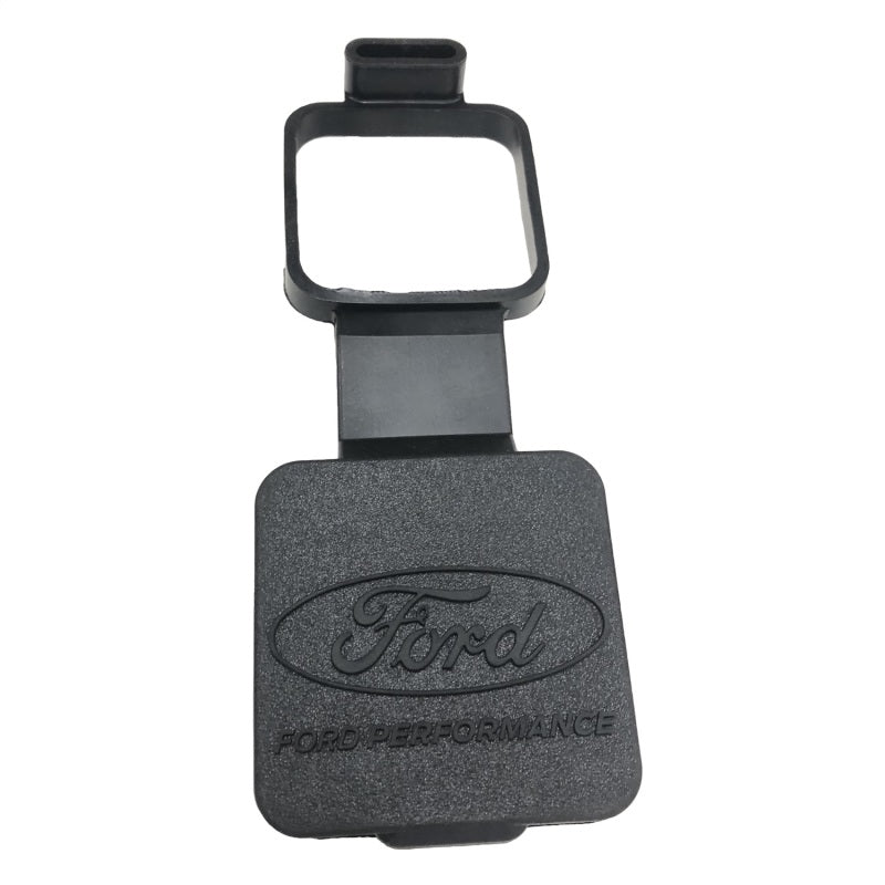 Ford Racing Rubber 2in Hitch Receiver Cover with Ford Oval/Ford Performance Logo