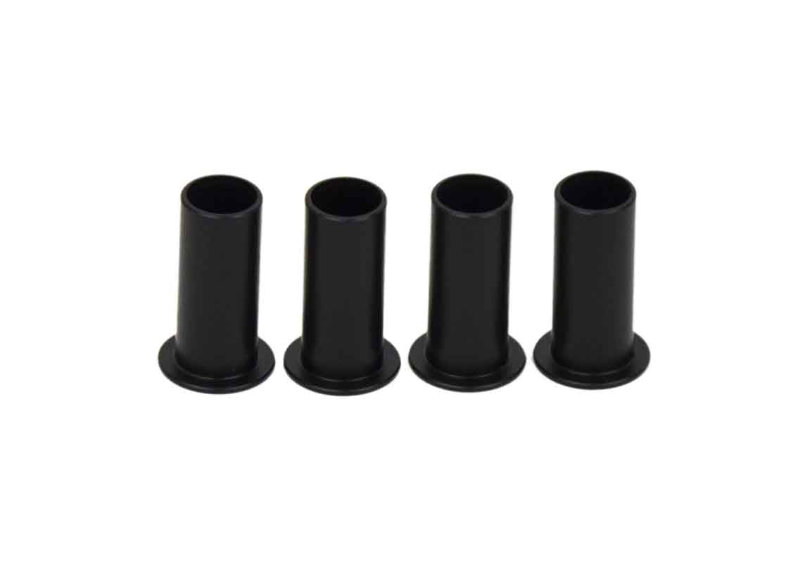 Kentrol 70001 Door Hinge Liners for 2007-2018 Jeep Wrangler JK 2-Door - Textured Black