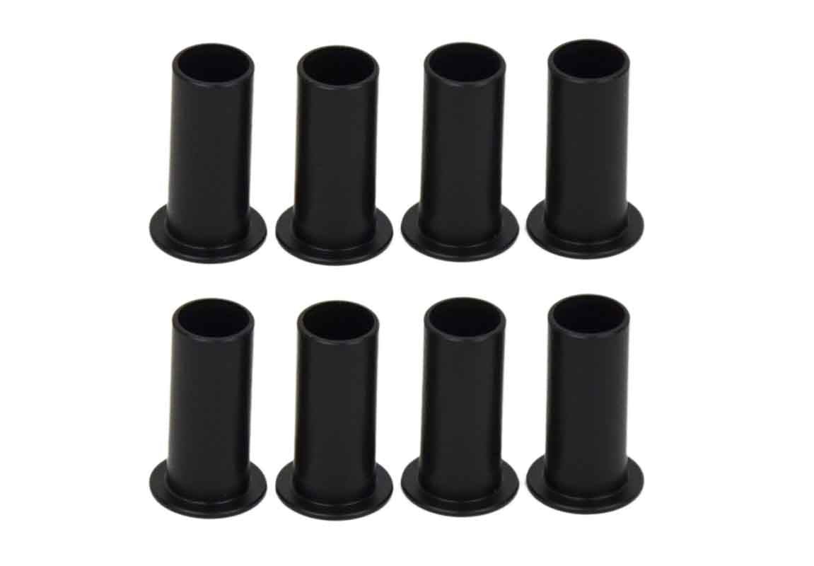 Kentrol 70002 Door Hinge Liners for 2007-2018 Jeep Wrangler JKU 4-Door - Textured Black
