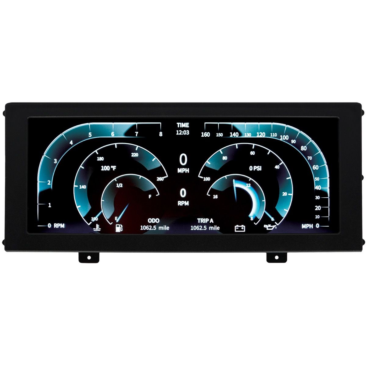 AutoMeter 7000 InVision Digital Dash Color LCD with Panel Mount Universal