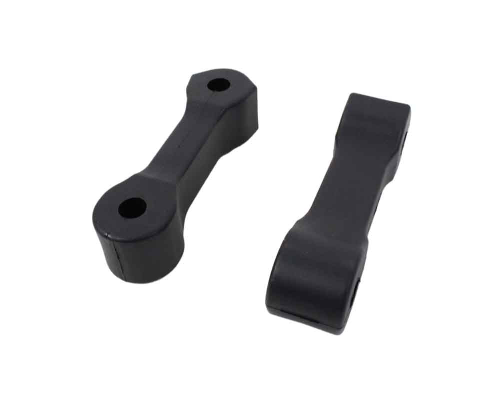 Kentrol 70089 Hood Catch Rubbers Pair for 1997-2006 Jeep Wrangler TJ LJ - Textured Black