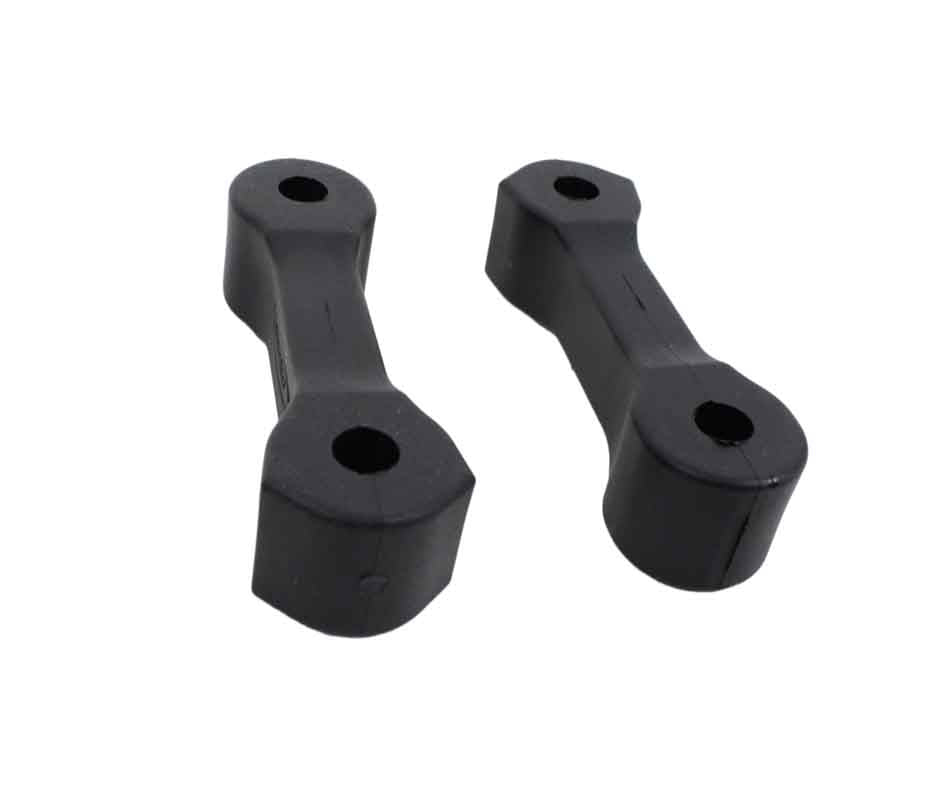 Kentrol 70089 Hood Catch Rubbers Pair for 1997-2006 Jeep Wrangler TJ LJ - Textured Black