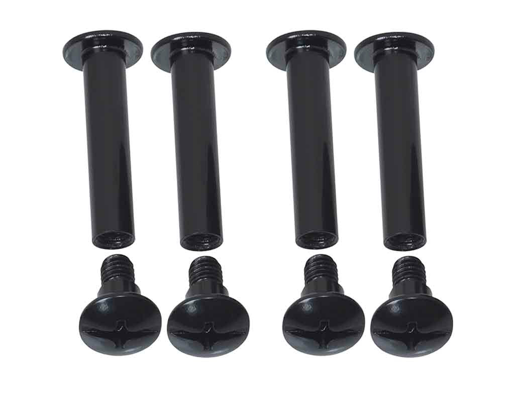 Kentrol 70089 Hood Catch Rubbers Pair for 1997-2006 Jeep Wrangler TJ LJ - Textured Black