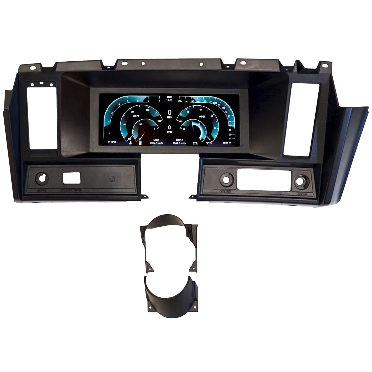 AutoMeter 7008 InVision Direct Fit Digital Dash for 1969 Chevrolet Camaro