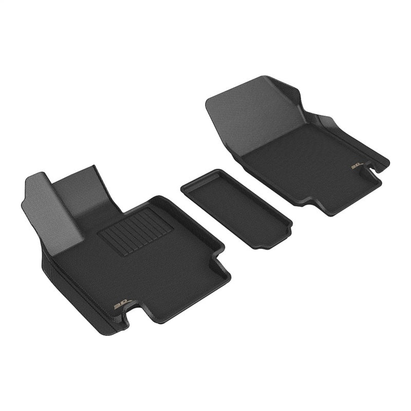 3D MAXpider Kagu Front Floor Mats for 2024 Tesla Cybertruck