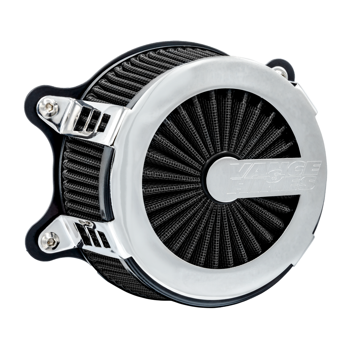 Vance & Hines 70356 Cage Fighter Intake Chrome for 2017-2025 Harley-Davidson Touring/Softail