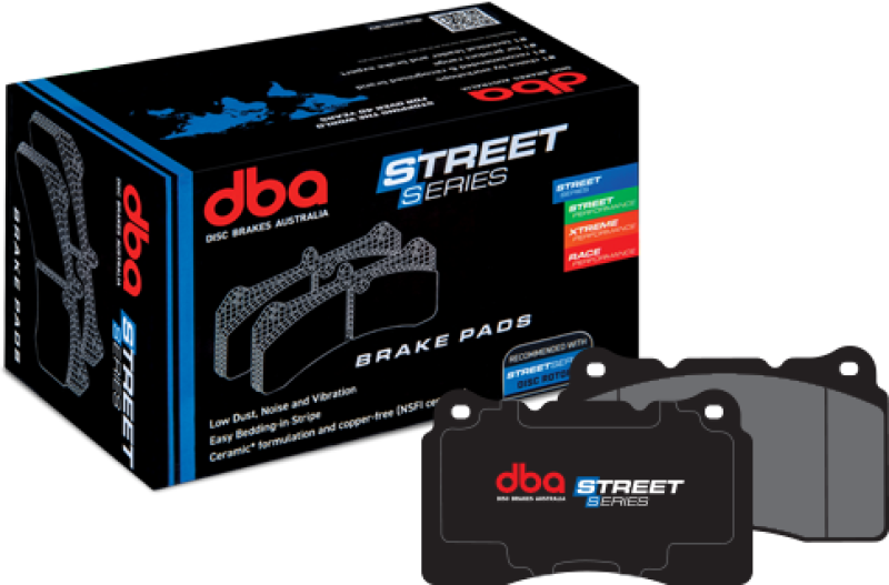 DBA 17-22 BMW 530i/540i/740i/840i / 2018+ X3 Street Series Front Brake Pads - #DB15107SS