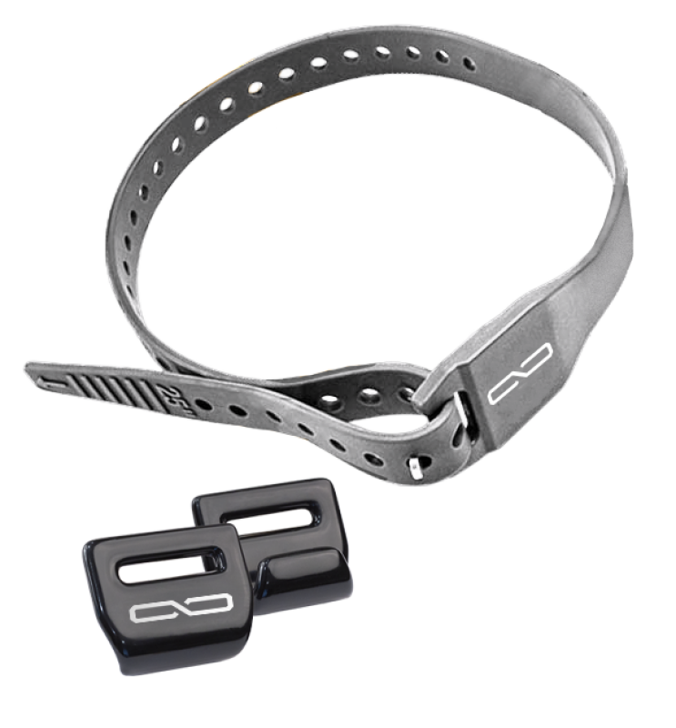 Giant Loop PHS25-32-G Pronghorn Straps 32 Inch Gray Motorcycle
