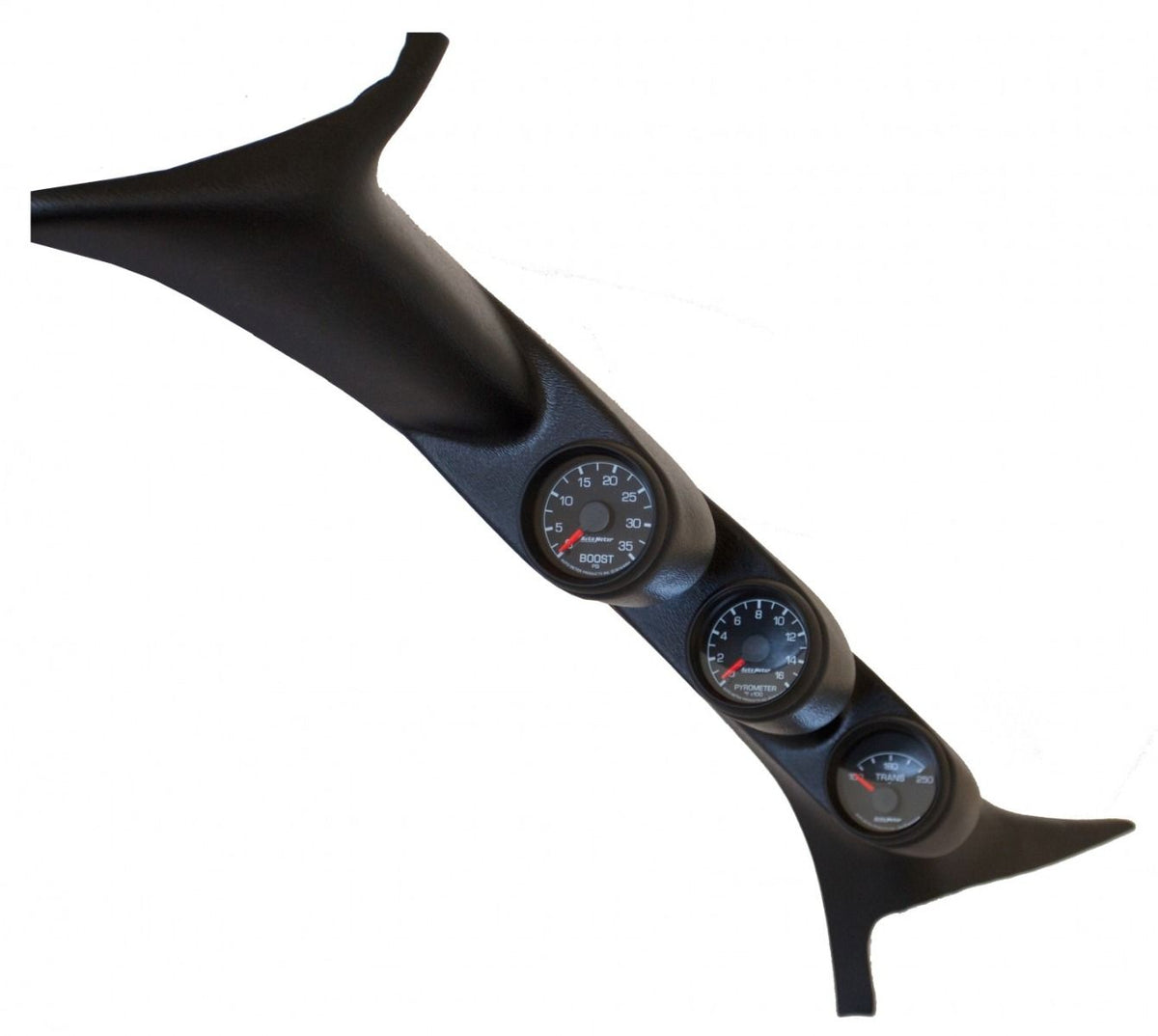 AutoMeter 7077 Factory Match Triple Pillar Gauge Kit for 1999-2007 Ford Super Duty