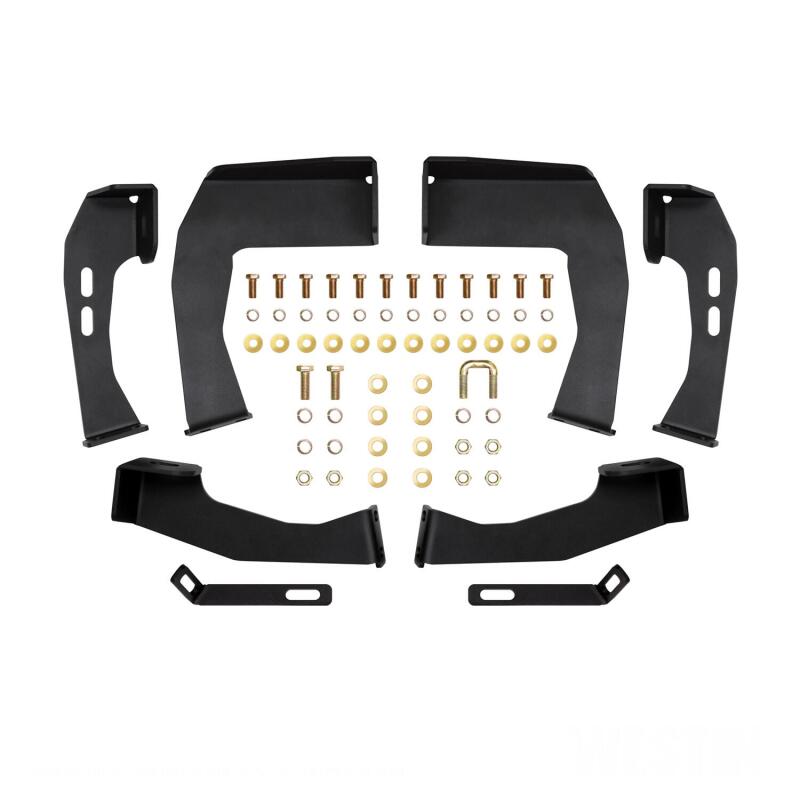 Westin 56-119552 HDX Stainless Drop Nerf Bars for 2001-2019 Chevrolet/GMC Textured Black