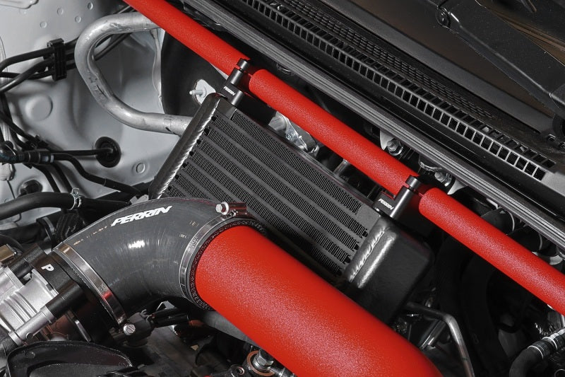 PERRIN 15-26 Subaru WRX Oil Cooler Full Kit (Top Mounted Requires Strut Brace)