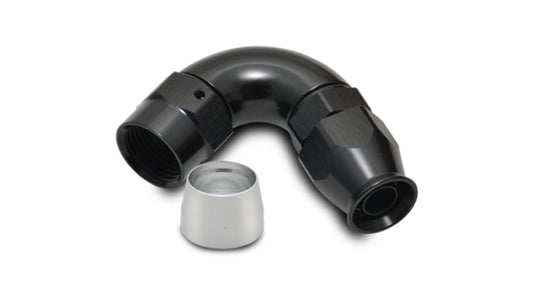 Vibrant -4AN 120 Degree Hose End Fitting for PTFE Lined Hose