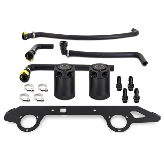 Mishimoto 21-22 Ford Bronco 2.7L Baffled Oil Catch Can System - #MMBCC-BR27-21S