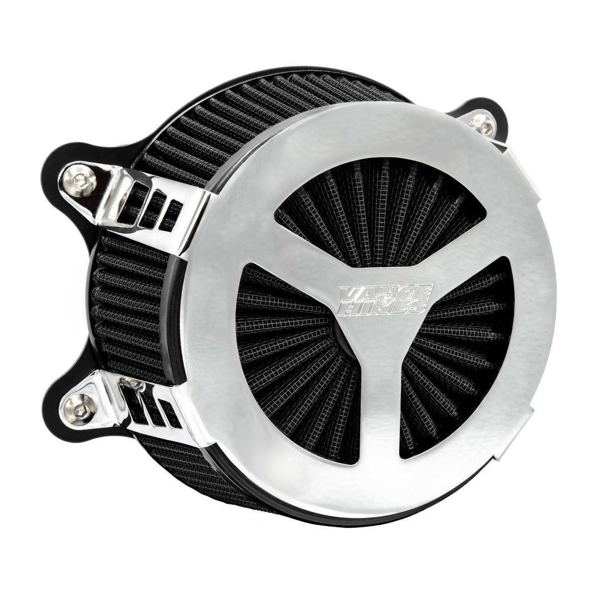 Vance & Hines 71452 Radiant III Intake Chrome for 2017-2025 Harley-Davidson Touring/Softail