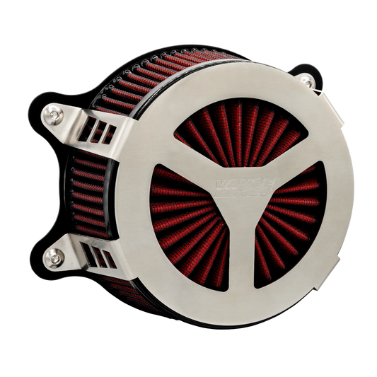 Vance & Hines 71459 Radiant III Intake Brushed for 1991-2022 Harley-Davidson Sportster