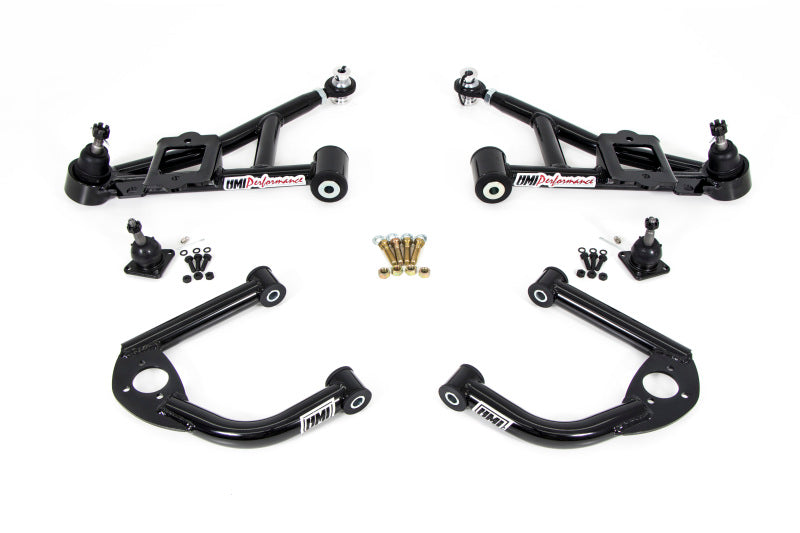 UMI Performance 230511-B Front A-Arms Street Black for 1993-2002 GM F-Body
