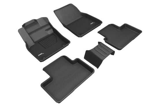 3D MAXpider Kagu Front & Rear Floor Mats for 2019-2025 Volvo Cross Country/S60/V60