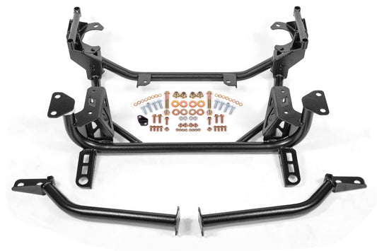 BMR 15-23 Ford Mustang Street Version (DOM) K-Member - Black Hammertone