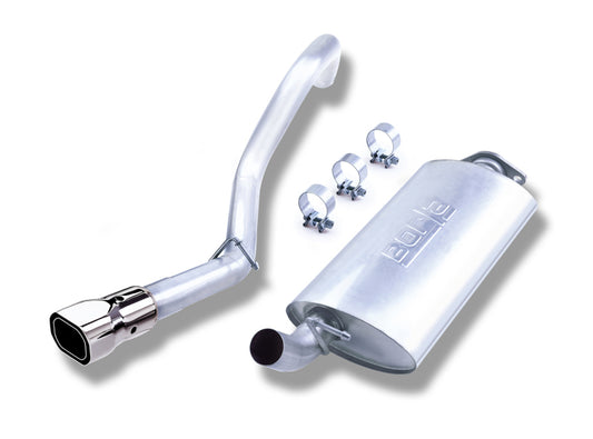 Borla 14924 00-06 Jeep Wrangler Sport/SE/X/Rubicon Sahara 2.5L/4cyl 4.0L/6cyl SS Catback Exhaust - #14924