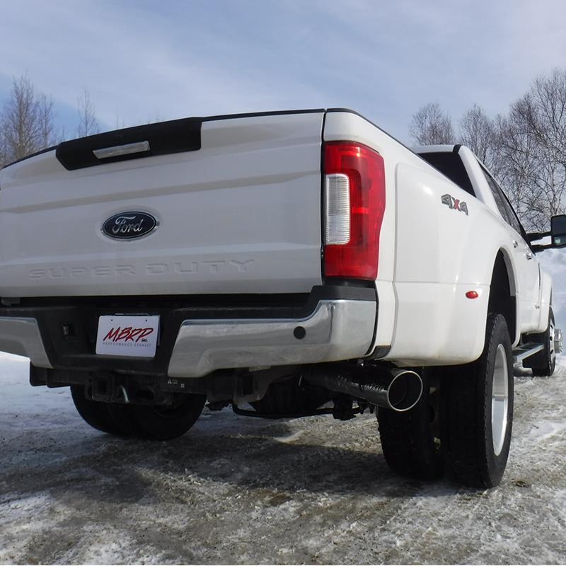 MBRP S62930AL Filter-Back Exhaust System - 2017-2026 Ford F-250/350/450 6.7L Powerstroke (Street) | Aluminized