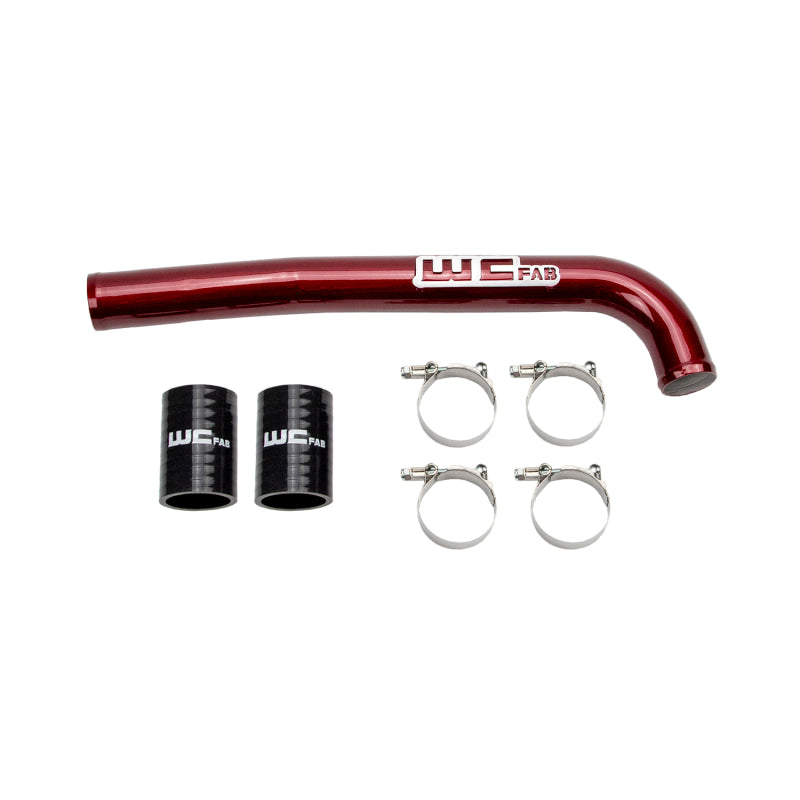 Wehrli Custom Fabrication WCF100223-RED Upper Coolant Pipe WCFab Red for 2019-2024 Ram 2500 / 3500 6.7L Cummins