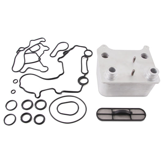 Mishimoto 03-07 Ford 6.0L Powerstroke Replacement Oil Cooler Kit - #MMOC-F2D-03