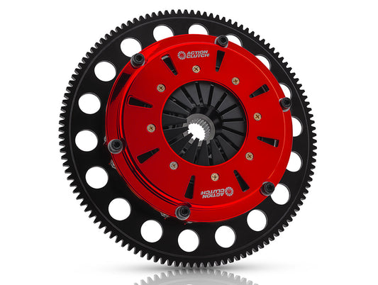 Action Clutch ACR-2211-S 7.25in Sprung Twin Disc Race Kit with Chromoly Flywheel for 2004-2008 Acura TSX 2.4L (K24A2)