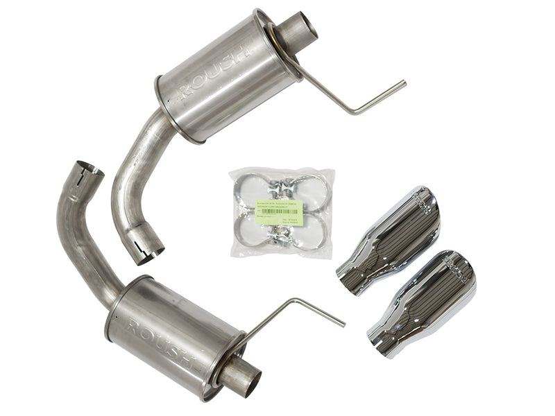Roush 5.0L V8 Exhaust Kit for 2015-2017/2024 Ford Mustang Round Tips 421834