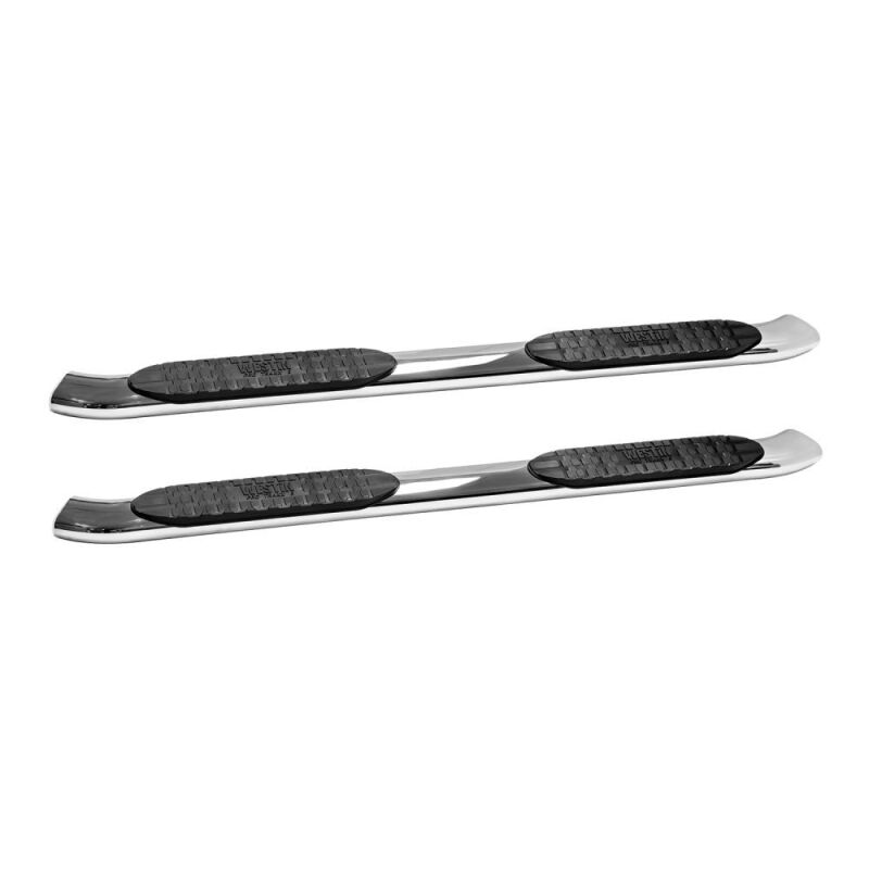 Westin 21-53520 PRO TRAXX 5 Oval Nerf Step Bars for 2009-2014 Ford F-150 SuperCrew Stainless Steel