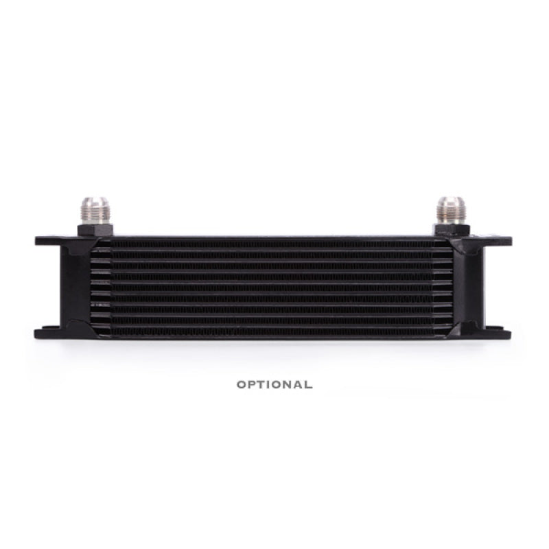 Mishimoto Universal 10 Row Oil Cooler Kit (Metal Braided Lines) - #MMOC-U
