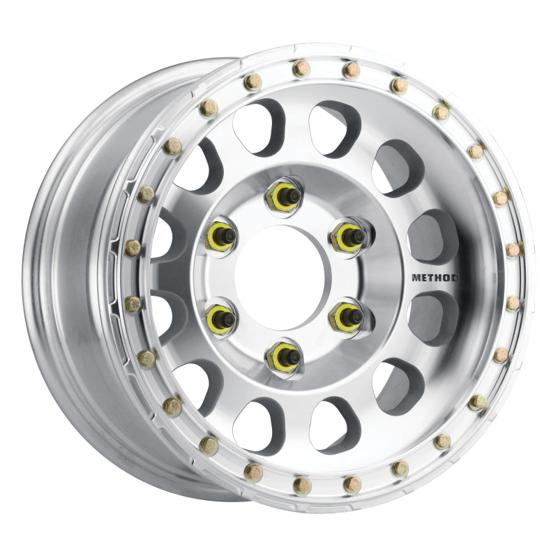 Method MR103 Beadlock 17x9 -12mm Offset 6x6.5 108mm CB Raw Machined with BH-H24125 Wheel
