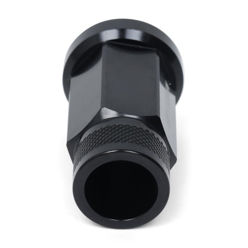BLOX Racing Street Series Forged Lug Nuts - Black 12 x 1.25mm - Set of 20 (New Design) BXAC-00107-SSBK