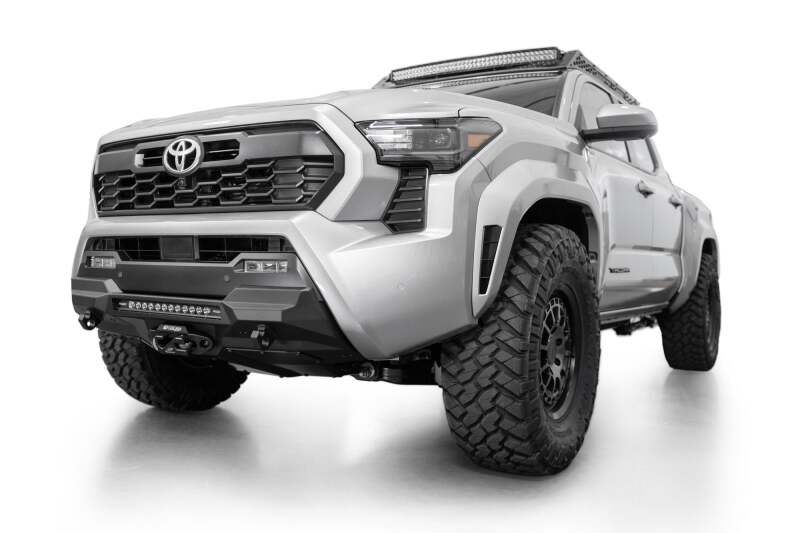 Addictive Desert Designs for 2024 Toyota Tacoma Stealth Center Mount Winch Front Bumper