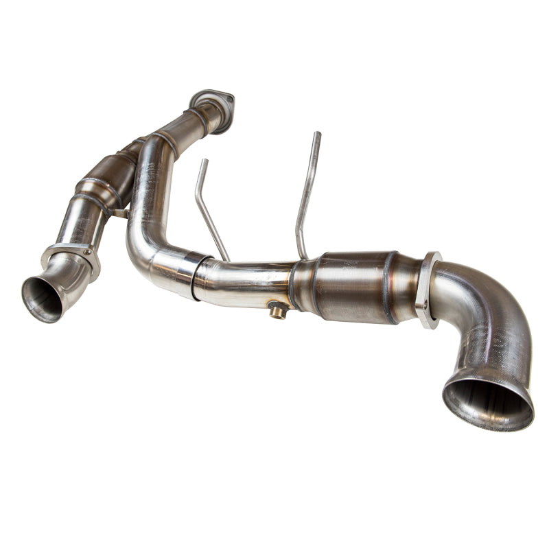 Kooks 1361H430 for 15-20 Ford F-150 Platinum XL King Ranch XLT Lariat 1-7/8 x 3 Header & Green Catted Y-Pipe Kit