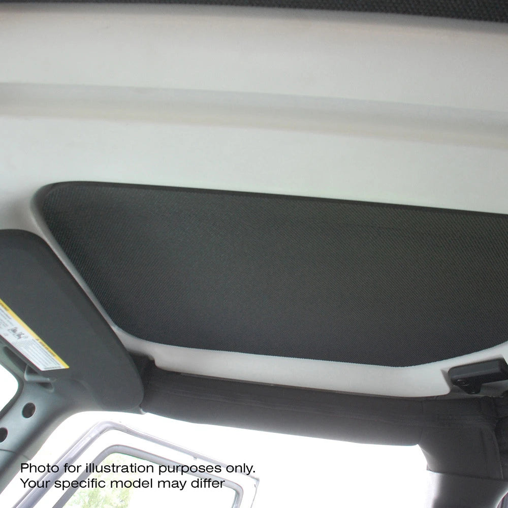 DEI for 2007-2010 Jeep Wrangler JK 2-Door Boom Mat Headliner - 3 Piece - Gray