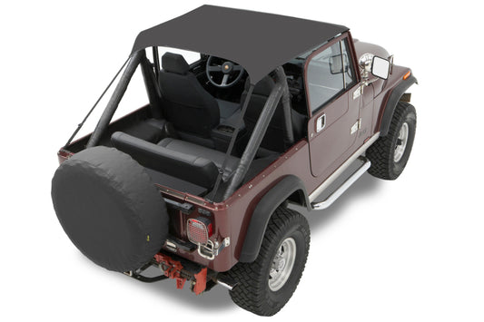 Bestop 76-83 Jeep Cj5 Traditional Bikini (Black Crush)