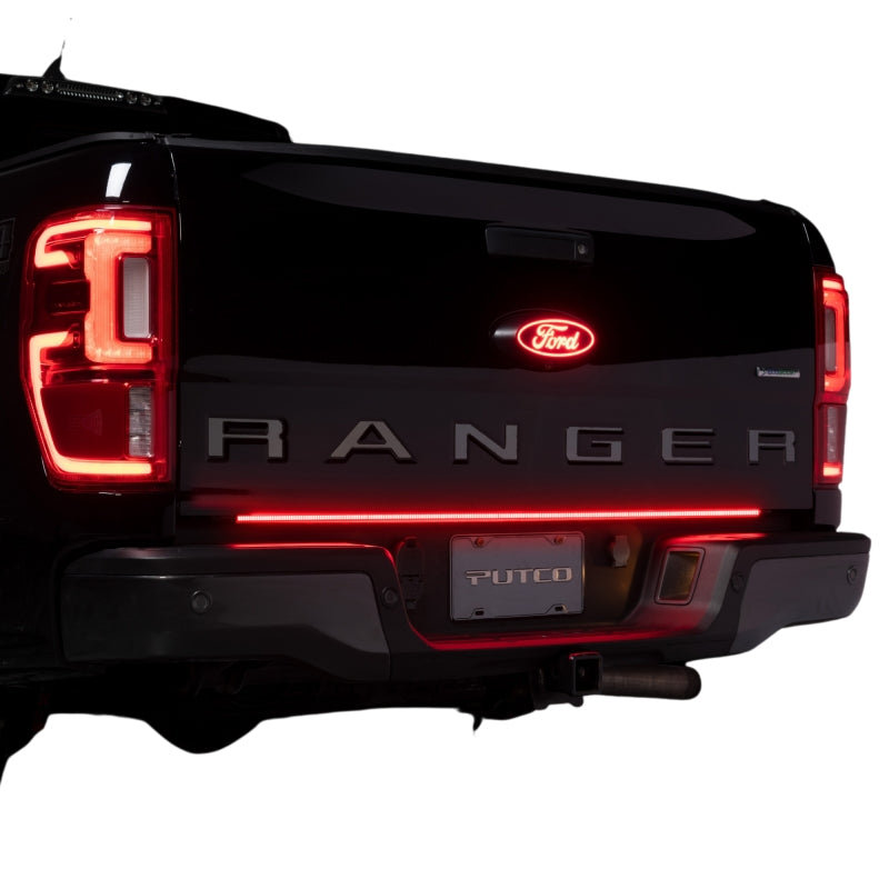 Putco for 2019-2024 Ford Ranger 48In Direct Fit Blade Kit Tailgate Bars Equipped w Factory LED Taillamps
