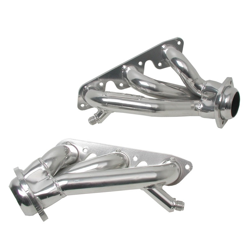 BBK Performance 40080 Shorty Tuned Length Headers 1-5/8 Silver Ceramic for 1999-2004 Ford Mustang V6 (3.8L)
