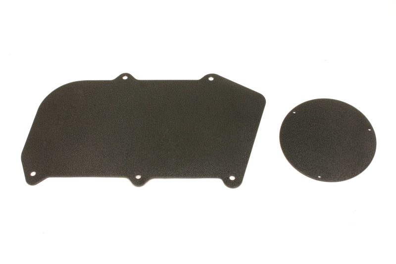 BMR 1964-1972 A-Body Heater Delete Panel Aluminum (Non-A/C Vehicles Only) - Black Hammertone