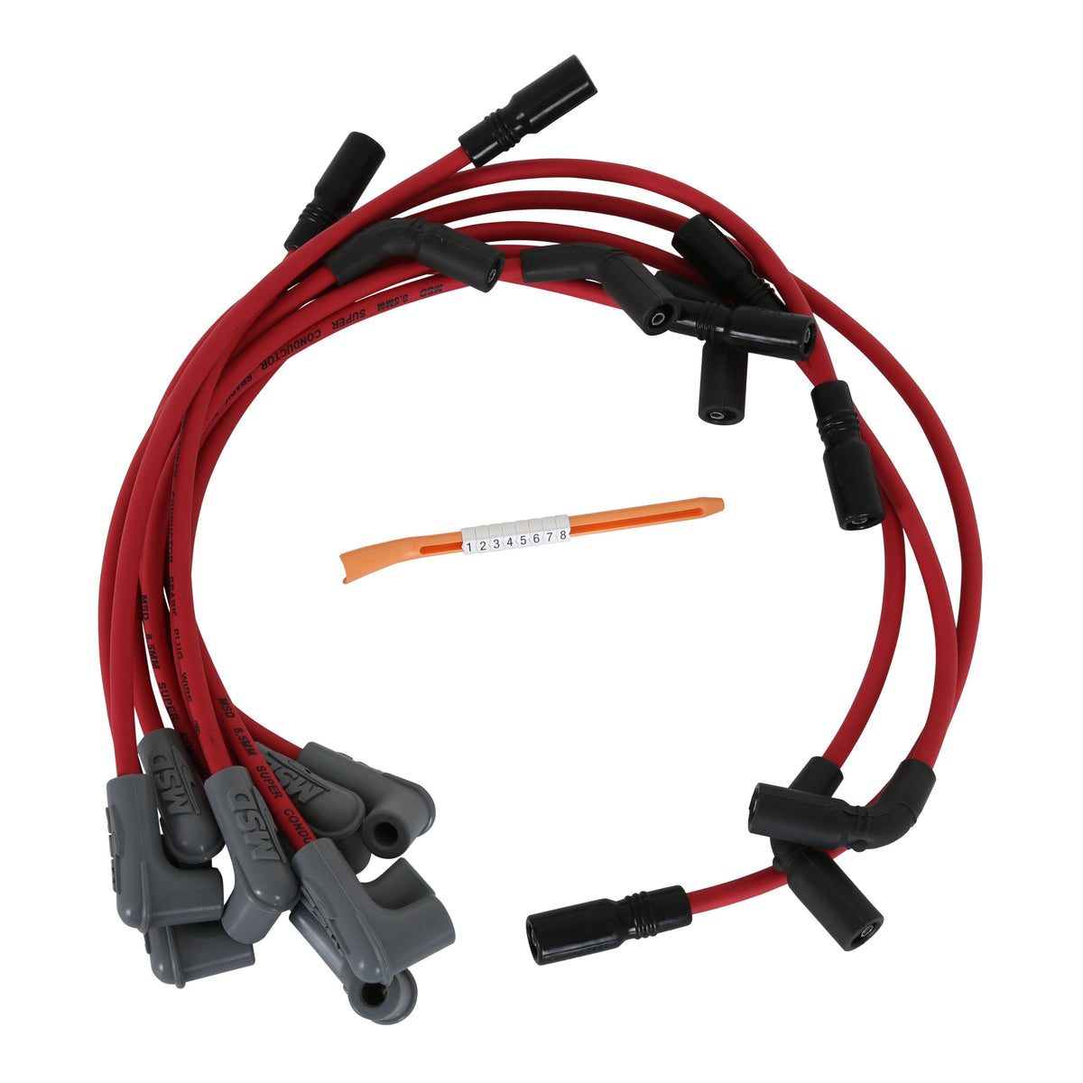 MSD 32159 Super Conductor Spark Plug Wire Set, Caprice/Impala,LT1 5.7/4.3 '94-'96