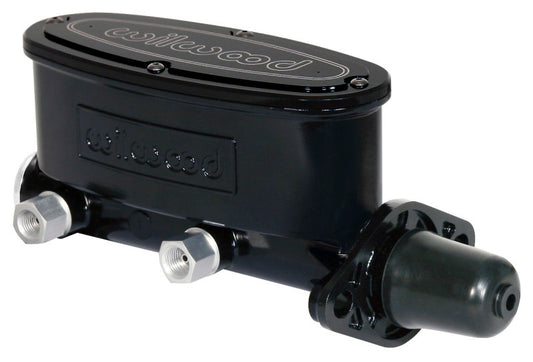 Wilwood High Volume Tandem Master Cylinder - 1 1/8in Bore Black - #260-8556-BK