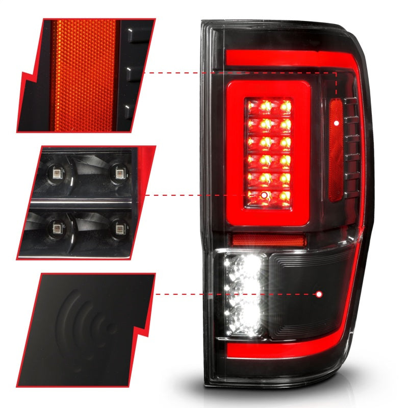 ANZO 2019-2023 Ford Ranger LED Taillights