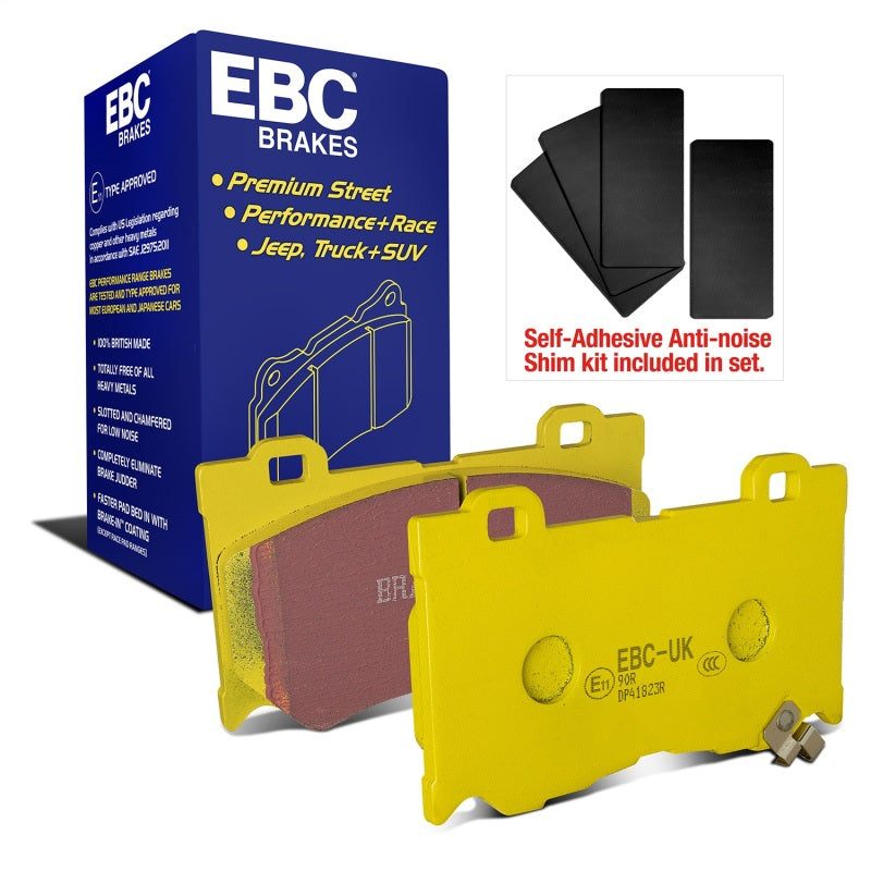 EBC 08-13 Infiniti FX50 5.0 Yellowstuff Front Brake Pads DP41823R