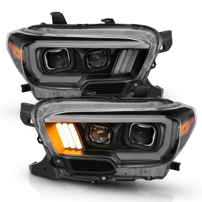 ANZO 2016-2023 Toyota Tacoma LED Projector Headlights