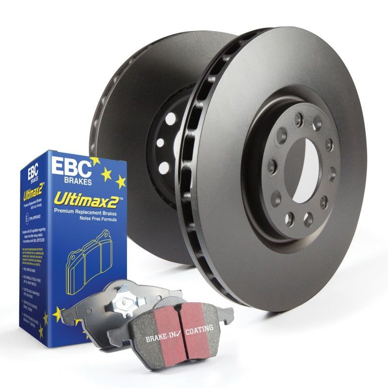 EBC 10-16 BMW S1 Rear Brake Kit Ultimax2 Pads RK Premium Rotors S1KR1352