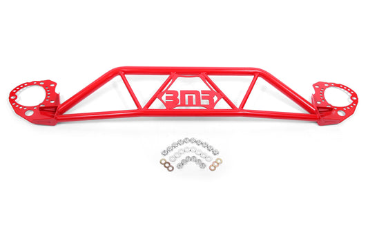 BMR 15-26 Ford Mustang Front Twin Tube Design Strut Tower Brace - Red