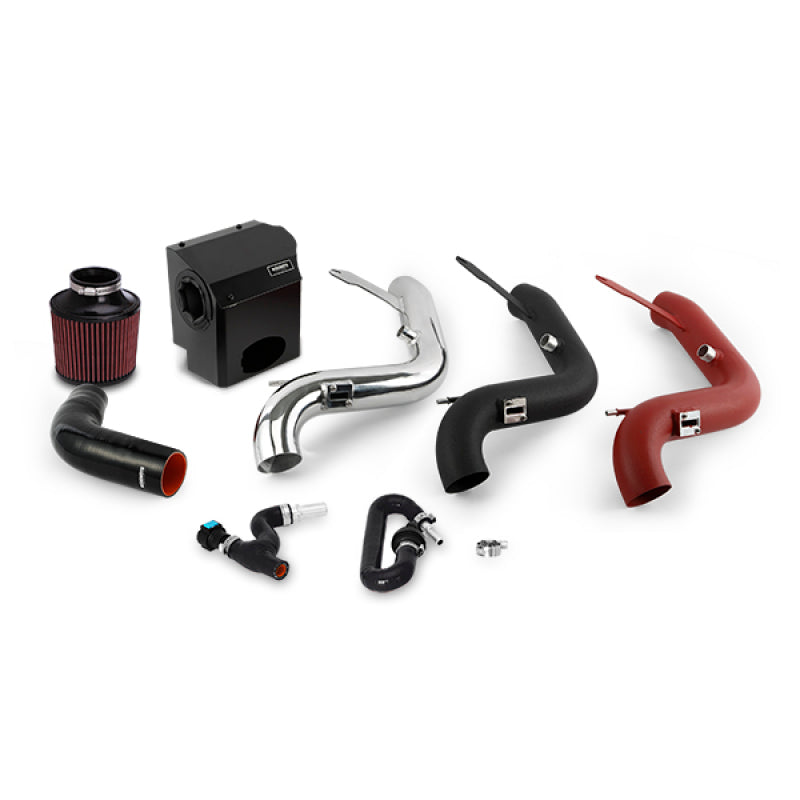 Mishimoto 2016 Ford Fiesta ST 1.6L Performance Air Intake Kit - Wrinkle Red - #MMAI-FIST-16WRD