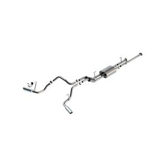 Borla 141023 09-21 Toyota Tundra 5.7L S-Type Cat-Back Exhaust - 4in Stainless Tips - #141023