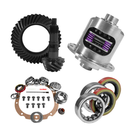 Yukon Gear & Axle YGK2036 8.8in for Ford 3.27 Rear Ring & Pinion Install Kit 31 Spline Positraction 2.53in Axle Bearings